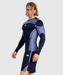 Rash Guard - Venum - 'Tempest' - Pitkähihainen - Navy/Sininen