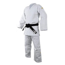 Judopuku - Adidas - Champion III - Regular fit, Valkoinen/Kulta