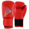 Nyrkkeilyhanskat - Adidas - Speed 50 - Punainen/Hopea