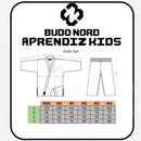 BJJ-Puku - Budo-Nord - Aprendiz - Lasten, musta
