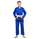 BJJ-puku - Ground Game - Spartan - Lasten, Sininen