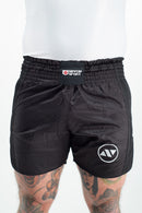 Muay Thai shortsit - Nippon Sport - Musta
