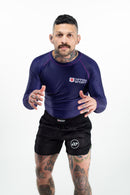 Rash Guard - Nippon Sport - 'Classic' - Pitkähihainen - Purppura