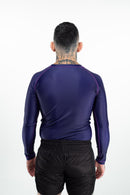 Rash Guard - Nippon Sport - 'Classic' - Pitkähihainen - Purppura