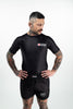 Rash Guard - Nippon Sport - 'Classic' - Lyhythihainen - Musta