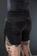 Muay Thai shortsit - Nippon Sport - Musta