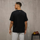 T-Shirt - Everlast - 'Oversized Iconic Maximized Logo Tee' - Black