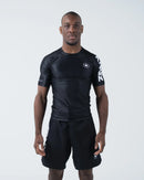 Rash guard - Kingz - Kore - Lyhythihainen, musta