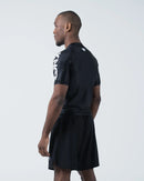 Rash guard - Kingz - Kore - Lyhythihainen, musta