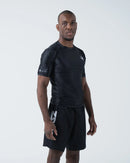 Rash guard - Kingz - Kore - Lyhythihainen, musta