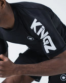 Rash guard - Kingz - Kore - Lyhythihainen, musta