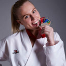 Karatepuku - Budo-Nord - Agoya - WKF hyväksytty - Slim fit, Valkoinen