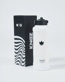 Juomapullo - Kingz - Flo Bottle, Valkoinen