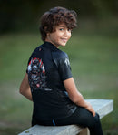 Rash Guard - Ground Game - Samurai 2.0 - Lyhythihainen, Lasten/Nuorten
