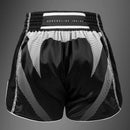 Muay Thai shortsit - Venum - Adrenaline - Musta/Hopea