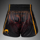 Muay Thai shortsit - Venum - Quetzal Fury - Musta/Punainen/Oranssi