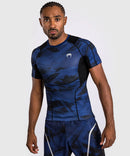 Rashguard - Venum - 'Electron 3.0' - Lyhythihainen - Sininen