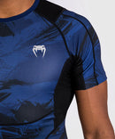 Rashguard - Venum - 'Electron 3.0' - Lyhythihainen - Sininen