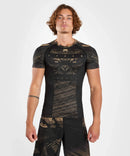 Rashguard - Venum - 'Gorilla Jungle' - Short Sleeve - Black/Sand