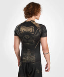 Rashguard - Venum - 'Gorilla Jungle' - Short Sleeve - Black/Sand