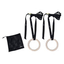 Gymnastics Rings - Tunturi - '23cm x 28mm' - Ruskea - Puu