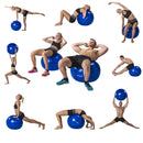 Treenipallo - Tunturi - Gymball - 55 cm - Musta