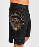 Fightshorts - Venum - 'Santa Muerte Dark Side' - Black-Brown