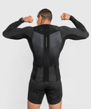Rashguard - Venum - 'BioMecha' - Pitkähihainen - Musta/Harmaa