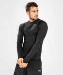 Rash Guard - Venum - G-Fit Air - Pitkähihainen, Musta