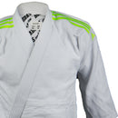 Judogi - Adidas - Quest J690 - Valkoinen/Keltainen