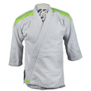 Judogi - Adidas - Quest J690 - Valkoinen/Keltainen