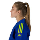 Judogi - Adidas - Quest J690 - Sininen/Keltainen