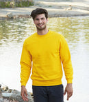 Collegepaita - Fruit of the Loom - 'Crewneck' - Valkoinen