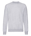 Collegepaita - Fruit of the Loom - 'Crewneck' - Harmaa