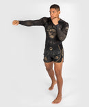 Rashguard - Venum - 'Santa Muerte Dark Side' - Pitkähihainen - Musta/Ruskea