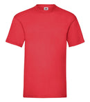 T-paita - Fruit of the Loom - 'Valueweight T' - Punainen
