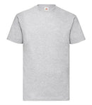 T-paita - Fruit of the Loom - 'Valueweight T' - Harmaa