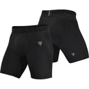 Kompressioshortsit - RDX - 'T15' - Musta
