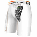 Alasuojat - Shock Doctor - 'Kompression shortsit AirCore Cupilla' - Valkoinen