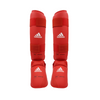 Karate Jalka- ja säärisuojat - Adidas - WKF - Punainen