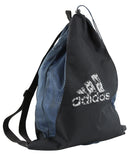 Urheilukassi - Adidas - Carry Sack - Musta-Sininen