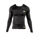 Rash Guard - Venum - 'G-Fit' - Musta-Kultainen