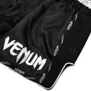 Muay Thai-Shortsit - Venum - 'Giant' - Musta-Valkoinen