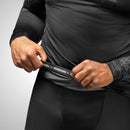 Rashguard - Hayabusa - 'Geo' - Pitkähihainen - Harmaa