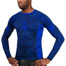 Rashguard - Hayabusa - 'Arrow Ranked' - Pitkähihainen - Sininen