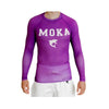 Moka - Pitkähihainen Rashguard - Liila