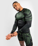 Rash Guard - Venum Nakahi -  Pitkä hihainen - Musta/Khaki