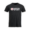 T-Paita - Nippon Sport - 'New Classic' - Musta