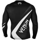 Rashguard - Venum Contender 4.0 Rashguard - Long Sleeves - Black/Grey-White
