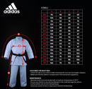 Karatepuku - Adidas - K380J Elite - WKF Hyväksytty - Valkoinen